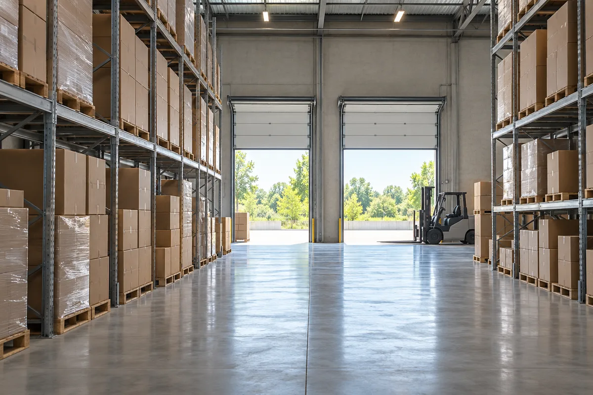 Grand hall logistique : dimensionner le rafraîchissement d'été