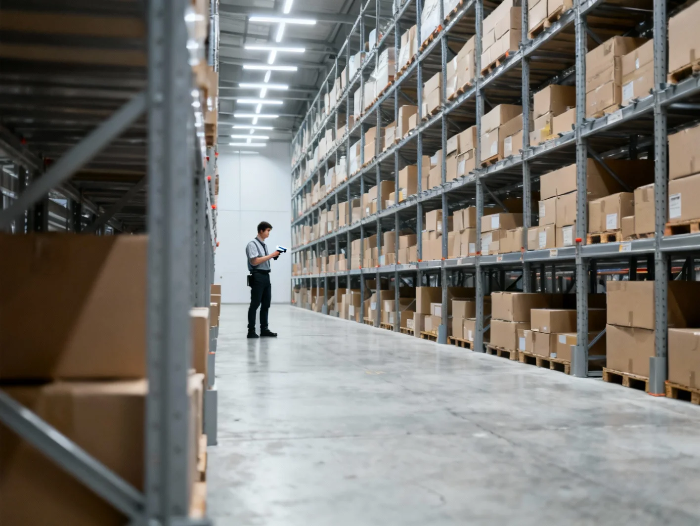 Entrepôt de distribution